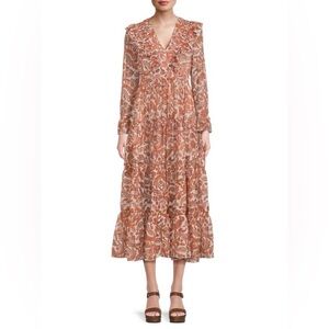 Avantlook Paisley Print Midi Dress
Long Sleeve
Size Medium